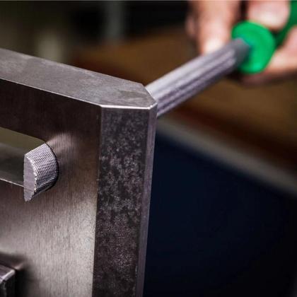 Imagem de Lima Meia-Cana Murça 8'' com Cabo 04960BC Nicholson