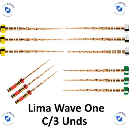 Imagem de Lima Reciprocante Wave One Gold Maillefer C/3 Unds - Dentsply Sirona