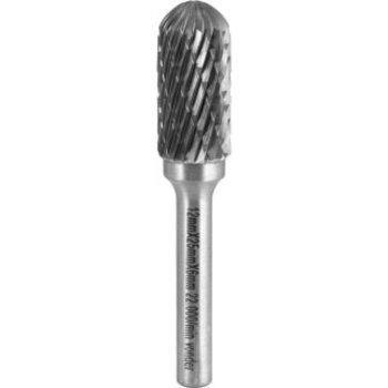 Imagem de Lima rotativa abaulada, 12,0 mm x 25,0 mm, com haste 6,0 mm, VONDER