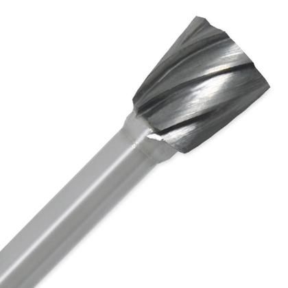 Imagem de Lima Rotativa Cônica Invertida Para Alumínio 12Mm - Rocast