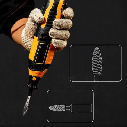 Imagem de Lima Rotativa Labareda 10mm Metal Duro Tungstênio - Ômega