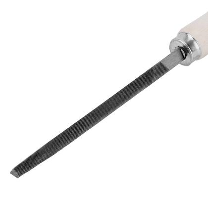 Imagem de Lima triangular bastarda, 6pol., cabo de madeira, 150mm, 1pc // mtx