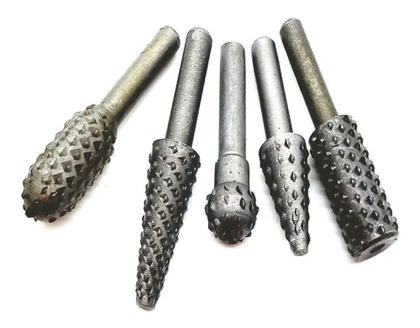 Imagem de Limas Grosa Rotativa Madeira Para Furadeira C/5 Peças - IDEA+PRO