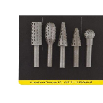 Imagem de Limas Groza Eda Rotativa Jogo Com 5 Pecas - 8Af