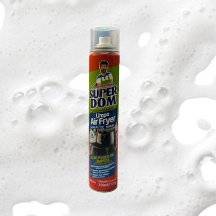 Imagem de Limpa Air Fryer Super Dom Limpeza Sem Esforço Spray Desengordurante250 Ml
