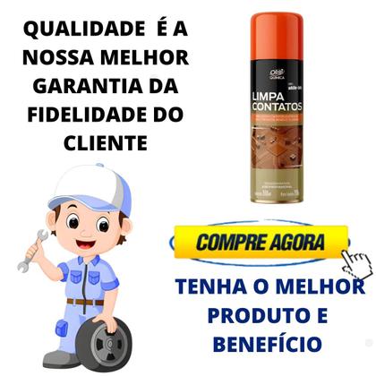 Imagem de Limpa  contato alta performace eletrica spray orbi  300ml 