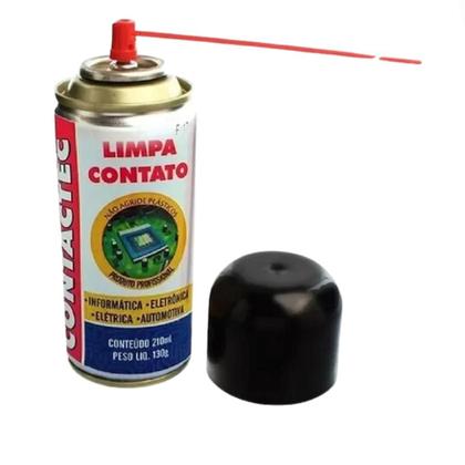 Imagem de Limpa Contato Contactec Profissional Implastec 210ml e 130g