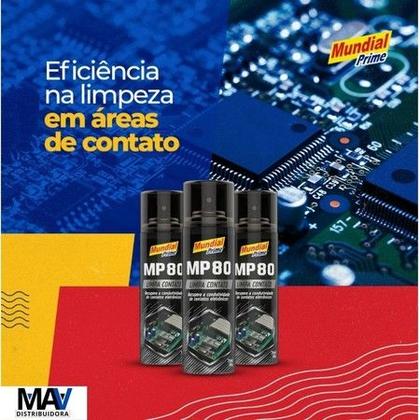 Imagem de Limpa Contato Elétrico Spray MP80 300ml Mundial Prime