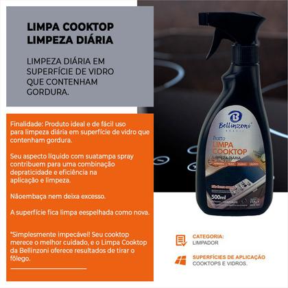 Imagem de Limpa Cooktop Brilho Instantâneo E Limpeza Eficiente 500ml