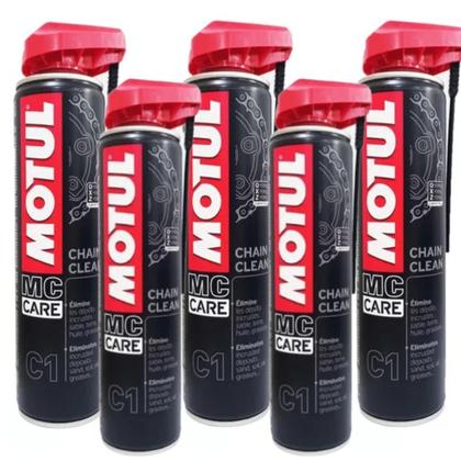 Imagem de Limpa Correntes Moto Motul C1 Clean Chain Spray 400ML