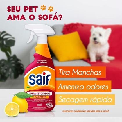 Imagem de Limpa Estofados 500ml Saif Spray