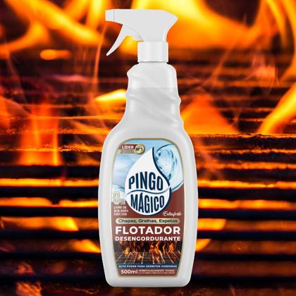 Imagem de Limpa Grelha Pingo Magico 500ml - Kit 2