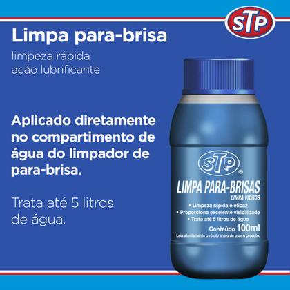 Imagem de Limpa para-brisa de carro 100ml STP 1 unidade - MÁXIMA VISIBILIDADE