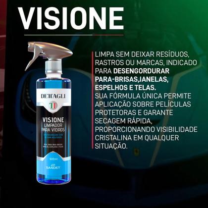 Imagem de Limpa para brisa janelas e vidros visione sandet