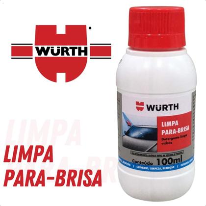 Imagem de Limpa Para Brisas 100ml Wurth Limpa Vidros Concentrado