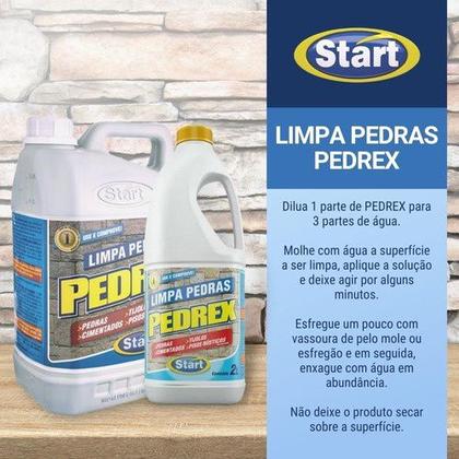 Imagem de Limpa Pedra Concentrado Pedrex Start 5l
