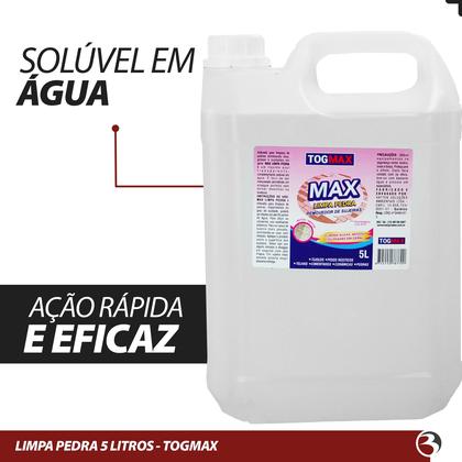 Imagem de Limpa Pedra Pisos 5 Litros Limpeza Pesada Removedor de Manchas - Togmax