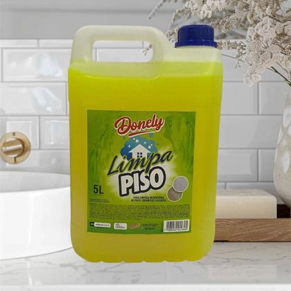 Imagem de Limpa Piso Porcelanato Sem Manchas Com Brilho Limpeza Top 5l