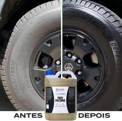 Imagem de Limpa Pneus Semi Gel - Pronto Uso - 5 Litros Rende muito bem