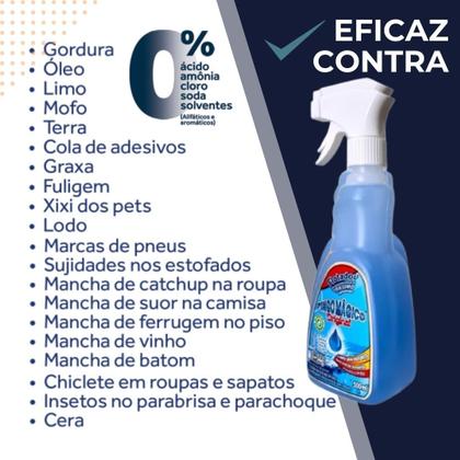 Imagem de Limpa Rejunte Parede Azulejo Fogão Sofá Pingo Magico 500ml
