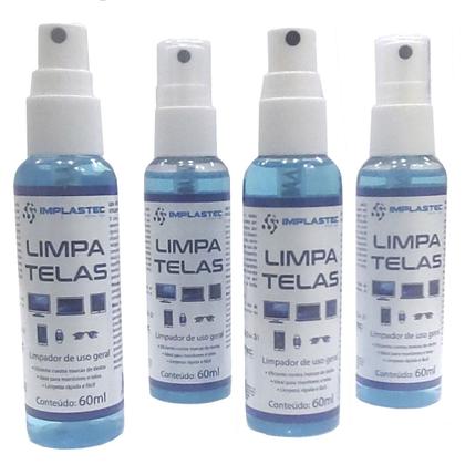 Imagem de Limpa Tela desengordurante Implastec 60 ml lpp