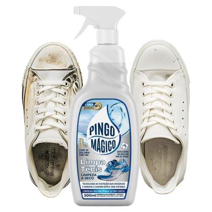 Imagem de Limpa Tênis Pingo Mágico Remove Manchas Sem Esforço! - Kit 2