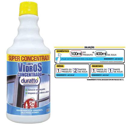 Imagem de LIMPA VIDROS CONCENTRADO DURATTO 500ml