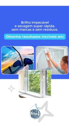 Imagem de Limpa Vidros Toque Final Pingo Magico