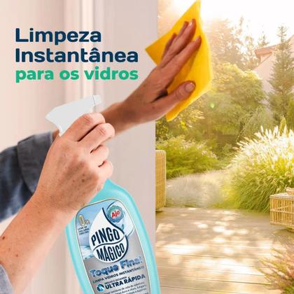 Imagem de Limpa Vidros Toque Final Pingo Magico