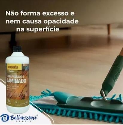 Imagem de Limpa Vinílico E Laminado 1 Litro Brilho Remove Sujeira Piso
