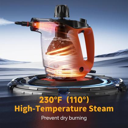Imagem de Limpador a vapor portátil TICYACK 500mL com acessório de 16 peças