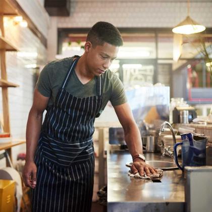 Imagem de Limpador De Inox E Alumínio Na Cozinha Semorin Byts Kit 3
