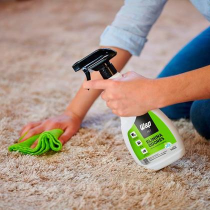 Imagem de Limpador de Pegadas e Elimina Odores de Pet Wap 500ml Fragrância Cereja e Avelã Com Gatilho Spray