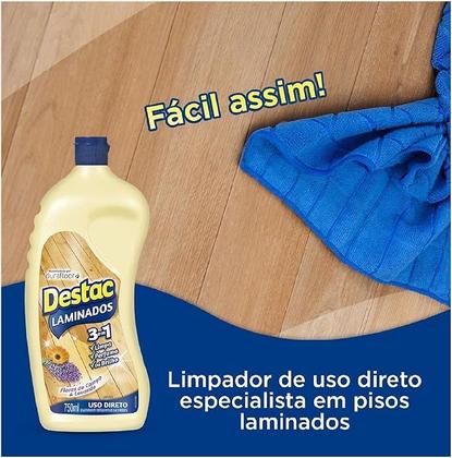 Imagem de Limpador de Piso 3 em 1 Destac 750ml