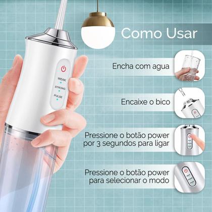 Imagem de Limpador de Prótese Elétrico - Protocolo de Água para Prótese Fixa e Móvel