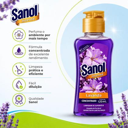 Imagem de Limpador de Superficies Sanol Lavanda 120ml