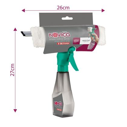 Limpador de Vidros com Spray 3 em 1 Bettanin Imagem de Limpador de Vidros com Spray 3 em 1 Bettanin