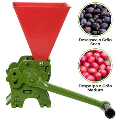 Imagem de Limpador Descascador Manual De Grãos De Café Seco Botini
