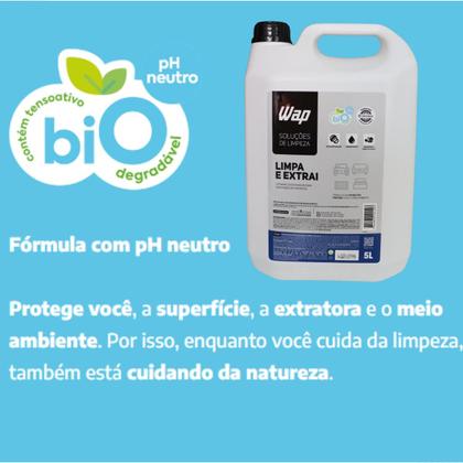 Imagem de Limpador Detergente Para Extratora Limpa e Extrai 5L Wap