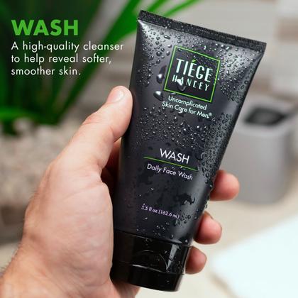 Imagem de Limpador facial Tiege Hanley Daily WASH para homens 165 ml