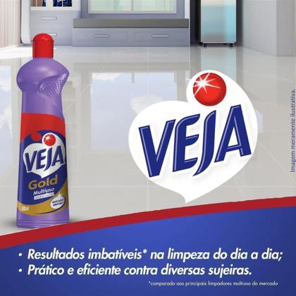 Imagem de Limpador Multi-Uso Veja 500Ml Lavanda E Álcool Promocional