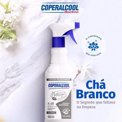 Imagem de Limpador Multiuso Coperalcool Chá Branco 500ml Segredos da Natureza Kit com 2 Unidades