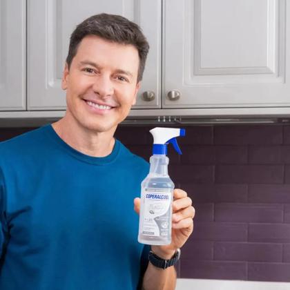 Imagem de Limpador Multiuso Coperalcool Chá Branco 500ml Segredos da Natureza Kit com 2 Unidades