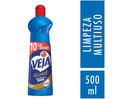 Limpador Multiuso Veja Gold Original 500ml Imagem de Limpador Multiuso Veja Gold Original 500ml
