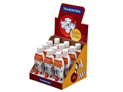 Imagem de Limpador Pasta de Polir Removedor de Manchas Panelas Aço Inox Tramontina 200g