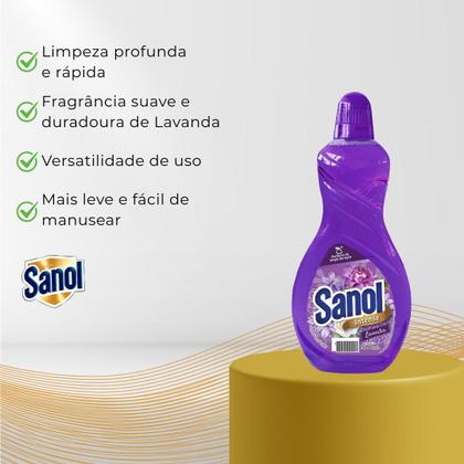 Imagem de Limpador perfumado lavender 500ml sanol