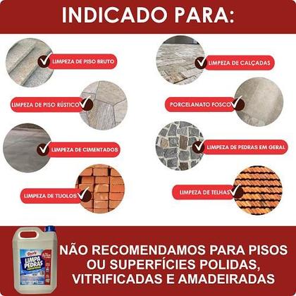 Imagem de Limpador Pisos Pedras Remove Encardido Top Rende 5 Litros