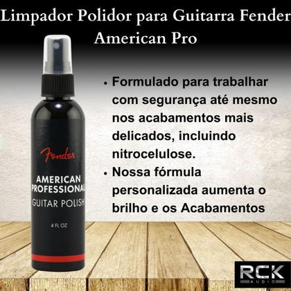 Imagem de Limpador Polidor para Guitarra Fender American Pro