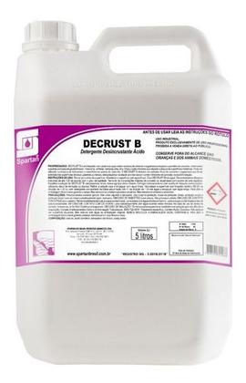 Imagem de Limpador Pós Obra Desincrustaste 5lt Spartan Decrust B