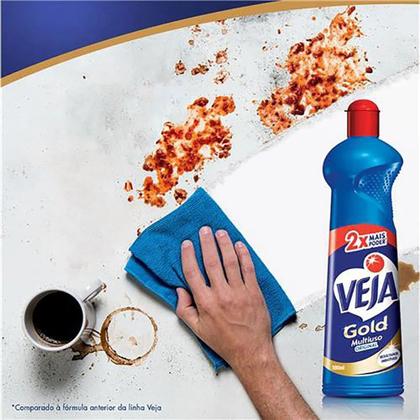 Imagem de Limpador Veja Multi Uso Gold Original 500ml Kit 3